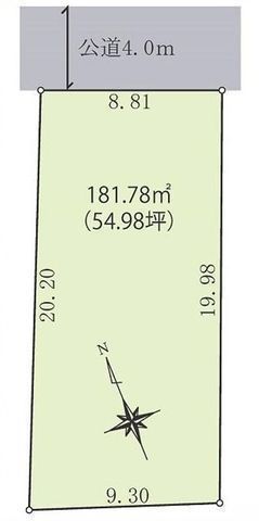 間取図/区画図:区画図