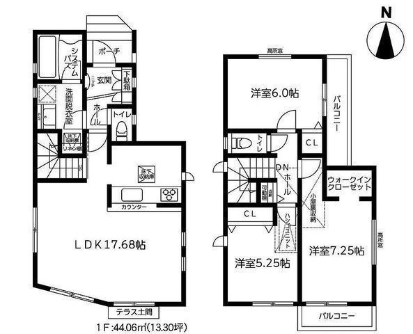 間取図/区画図:
