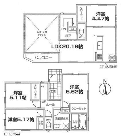 間取図/区画図: