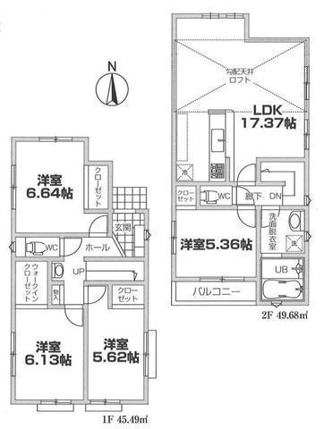 間取図/区画図: