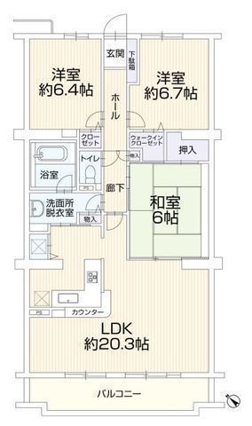 間取図/区画図:間取図