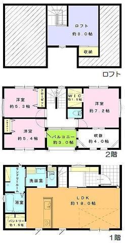 間取図/区画図: