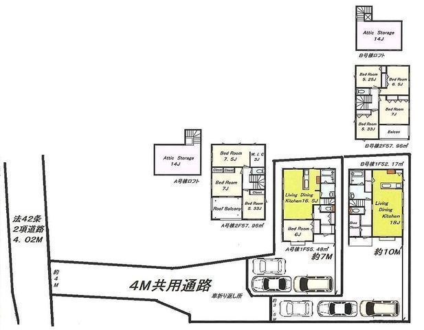 間取図/区画図: