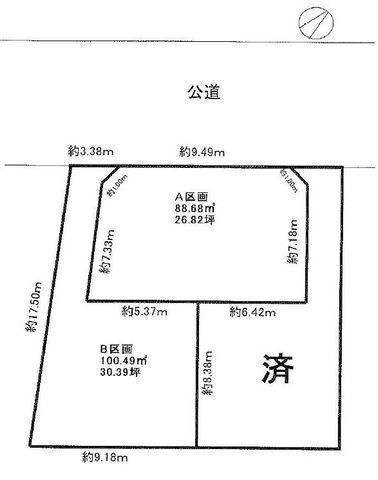 間取図/区画図: