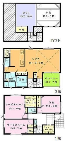 間取図/区画図: