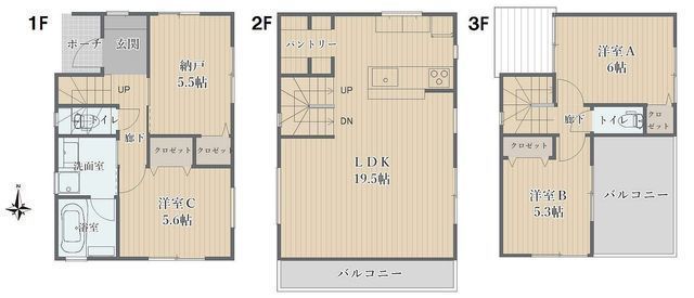 間取図/区画図: