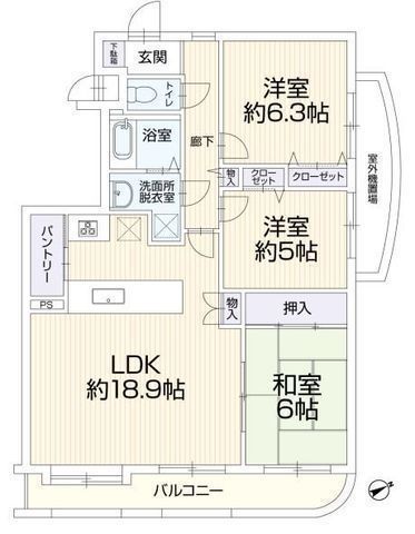 間取図/区画図:間取図