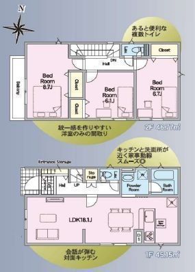 間取図/区画図: