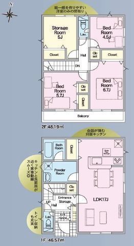 間取図/区画図: