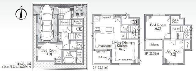 間取図/区画図: