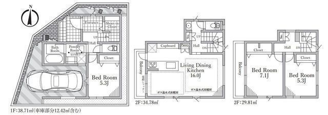 間取図/区画図: