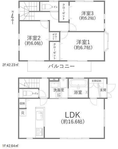 間取図/区画図: