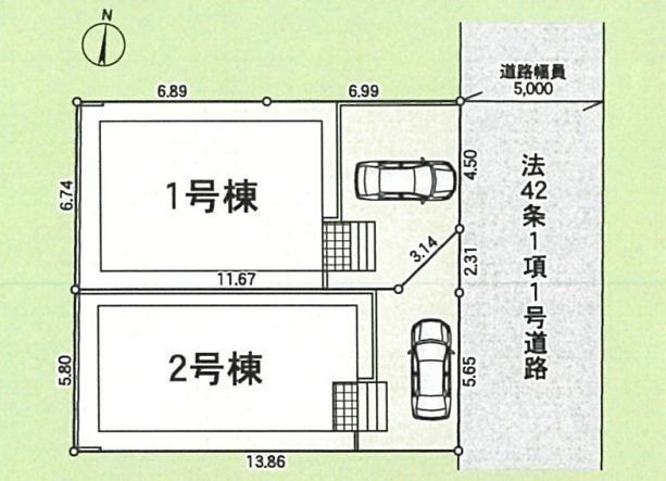 間取図/区画図: