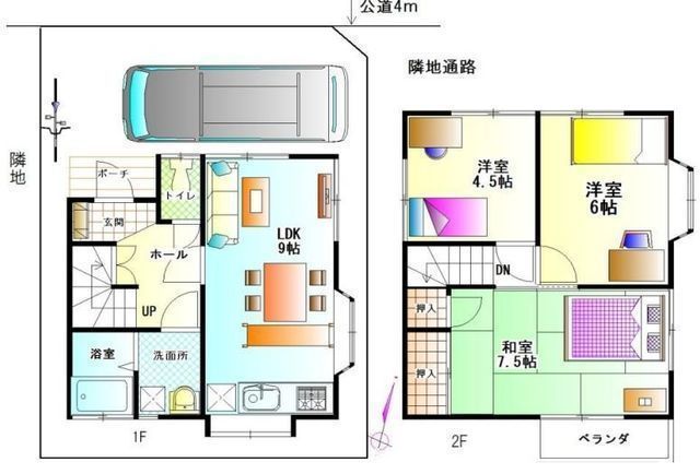 間取図/区画図: