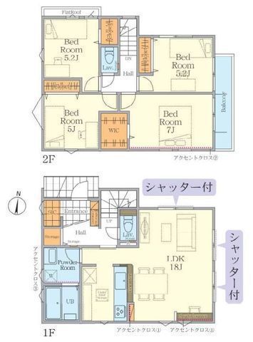 間取図/区画図:【角地につき解放感ある立地!全室二面採光の4LDK!】人気の辻堂駅利用可能!全室収納・SICなど収納豊富!完成済で即内覧・入居できます!