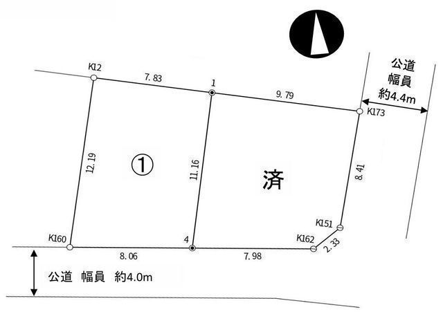 間取図/区画図:間取図