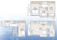 間取図/区画図:3号棟間取図
