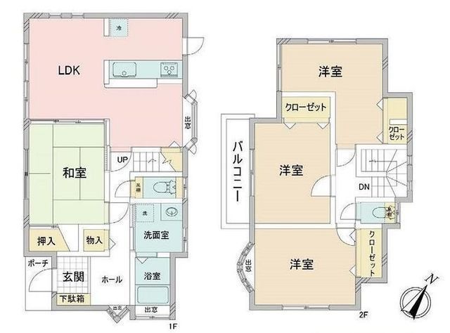 間取図/区画図:【南西向き・陽当たり通風良好!本鵠沼駅徒歩9分の好立地!】バス便で3路線利用可能な藤沢駅も利用可能!近隣施設充実で生活便利な立地です!