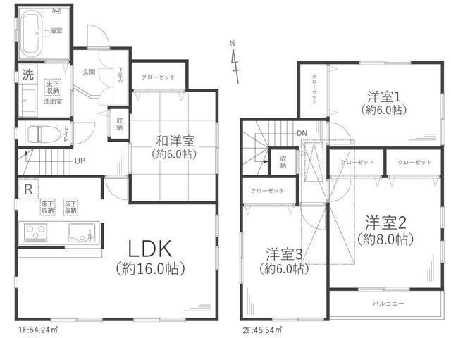 間取図/区画図: