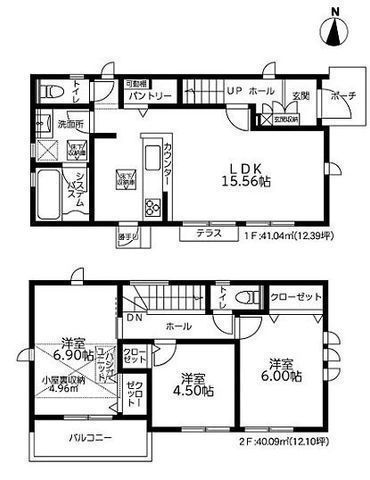 間取図/区画図: