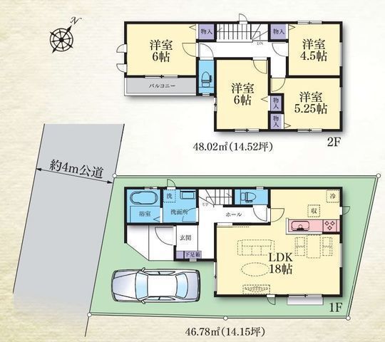 間取図/区画図: