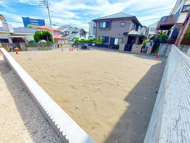 外観:【建築条件無し!南向き三方角地、土地広々58.8坪の整形地!】サザンビーチちがさき海水浴場まで徒歩4分の好立地!お好きなハウスメーカーで建築可能です!
