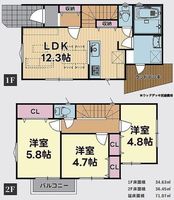 間取図/区画図: