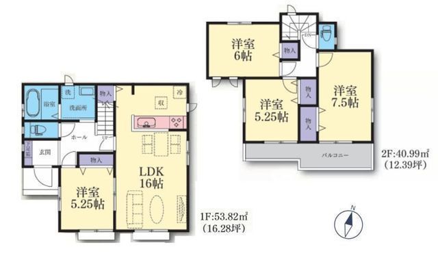 間取図/区画図:【3線利用可、湘南台駅徒歩13分の好立地!全5棟の分譲住宅!】敷地面積ゆとりの51坪以上!安心の耐震構造と性能評価書付き!長期優良住宅です!