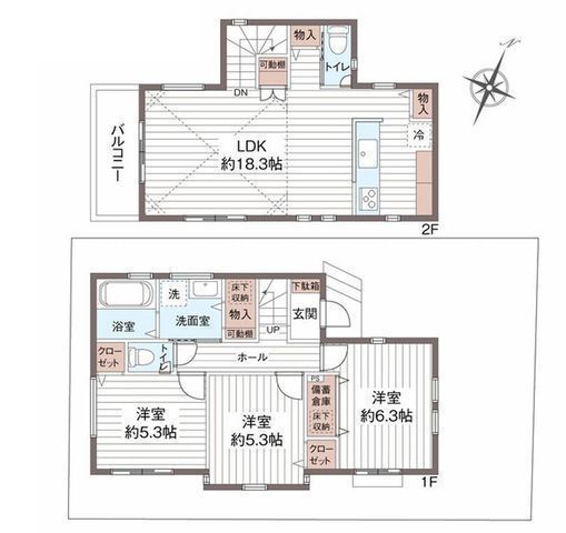 間取図/区画図: