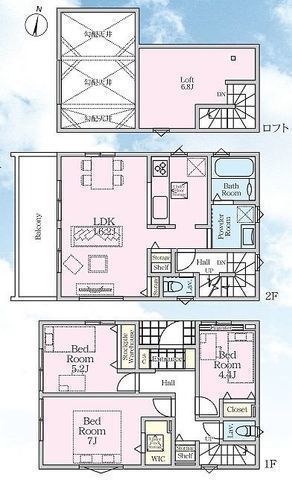 間取図/区画図: