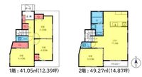 間取図/区画図:【辻堂駅やテラスモール湘南まで徒歩23分の好立地！】2階リビングで周囲を気にせずリラックス◎リビングから洗面室に出入りできる動線を考えたプラン