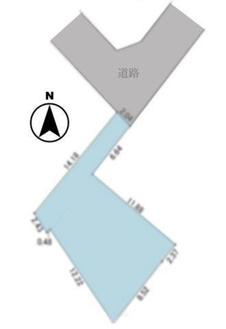 施工例:【海老名駅徒歩圏内!建築条件なし、ゆとりの141m2超宅地】建物フリープランですのでお好きな間取で建築できます!閑静な住宅街です
