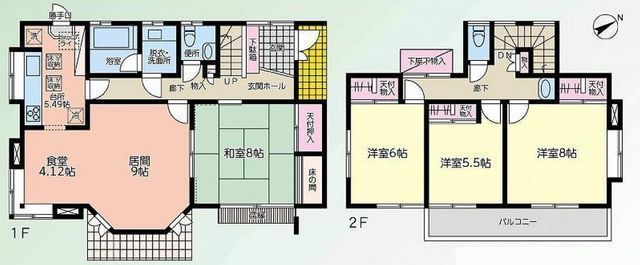 間取図/区画図: