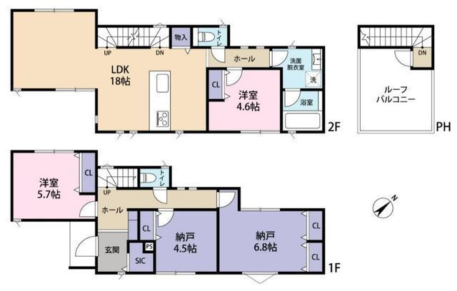 間取図/区画図:【JR東海道線「辻堂」駅徒歩19分!建物10年・地盤20年保証】全16棟の大型分譲住宅AHSの安心・充実のアフターサービスも付帯