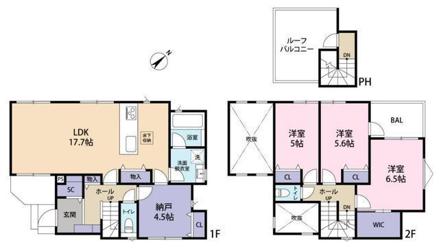 間取図/区画図:【JR東海道線「辻堂」駅徒歩19分!建物10年・地盤20年保証】全16棟の大型分譲住宅AHSの安心・充実のアフターサービスも付帯