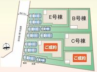 間取図/区画図:B号棟