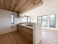 キッチン:リビング