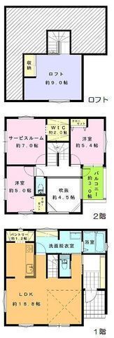 間取図/区画図: