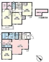 間取図/区画図:【3方角地で陽当り・通風良好！開放感ある4LDK】善行駅徒歩17分 、藤沢本町駅徒歩21分新規リノベーション完成周辺環境充実の暮らしやすい立地