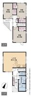 間取図/区画図:【R7年10月内外装リフォーム完了！生活利便性良好の3LDK】カースペース1台可南東側道路幅員4.0ｍで陽当たり良好リフォーム済みで即内覧できます！