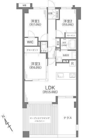 間取図/区画図: