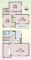 間取図/区画図:【性能評価書取得済の地震に強い家！藤沢本町駅まで徒歩15分の好立地！】カースペース2台可主要採光南向きで陽当たり良好6ｍ公道に面し開放的な整形地