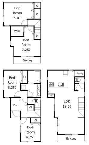 間取図/区画図:【南東側道路で陽当り良好!】ダブルボウル洗面、宅配BOXなど充実の設備のデザイナーズハウス!モデルハウスございます!