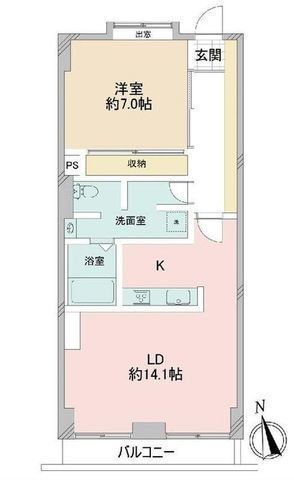 間取図/区画図:【2024年6月リフォーム済!3沿線利用可能の藤沢駅徒歩8分の好立地】南西向きで陽当り・通風・眺望良好バルコニーから富士山望めます周辺環境充実