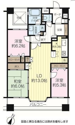 間取図/区画図: