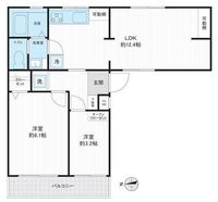 間取図/区画図:【人気の海老名駅まで徒歩15分！3路線利用可！新規フルリノベーション済マンション】新耐震基準、安心のアフターサービス保証付ららぽーと海老名も徒歩圏内！