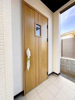 玄関:バルコニー