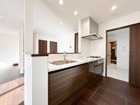 キッチン:リビング