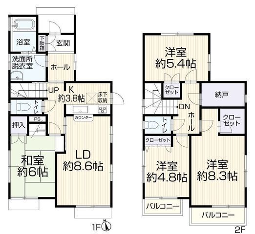 間取図/区画図: