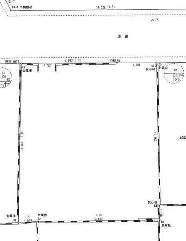 間取図/区画図:【駅徒歩6分の好立地！42.85坪の使いやすい整形地です！】建物フリープランですのでお好きな間取で建築できます！